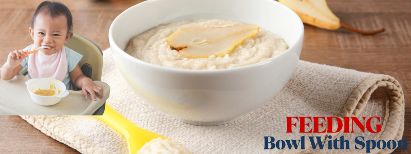 Baby Feeding Bowl With Spoon