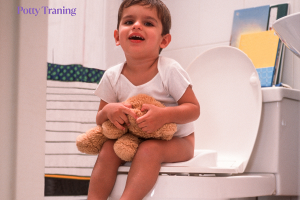 How to potty train a sutbborn toddler
